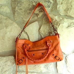 Balenciaga orange Twiggy!